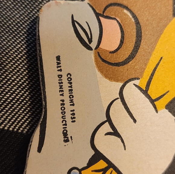 VINTAGE  Dolly Toy 1950s Pinocchio fairytale pinups Walt Disney Nursery CRICKETT - Picture 6 of 11